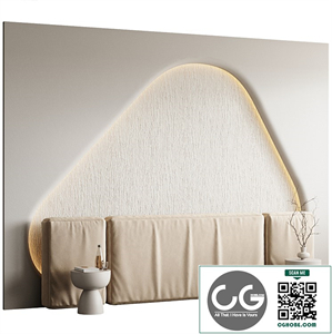 Headboard 3d Wall Panel 58