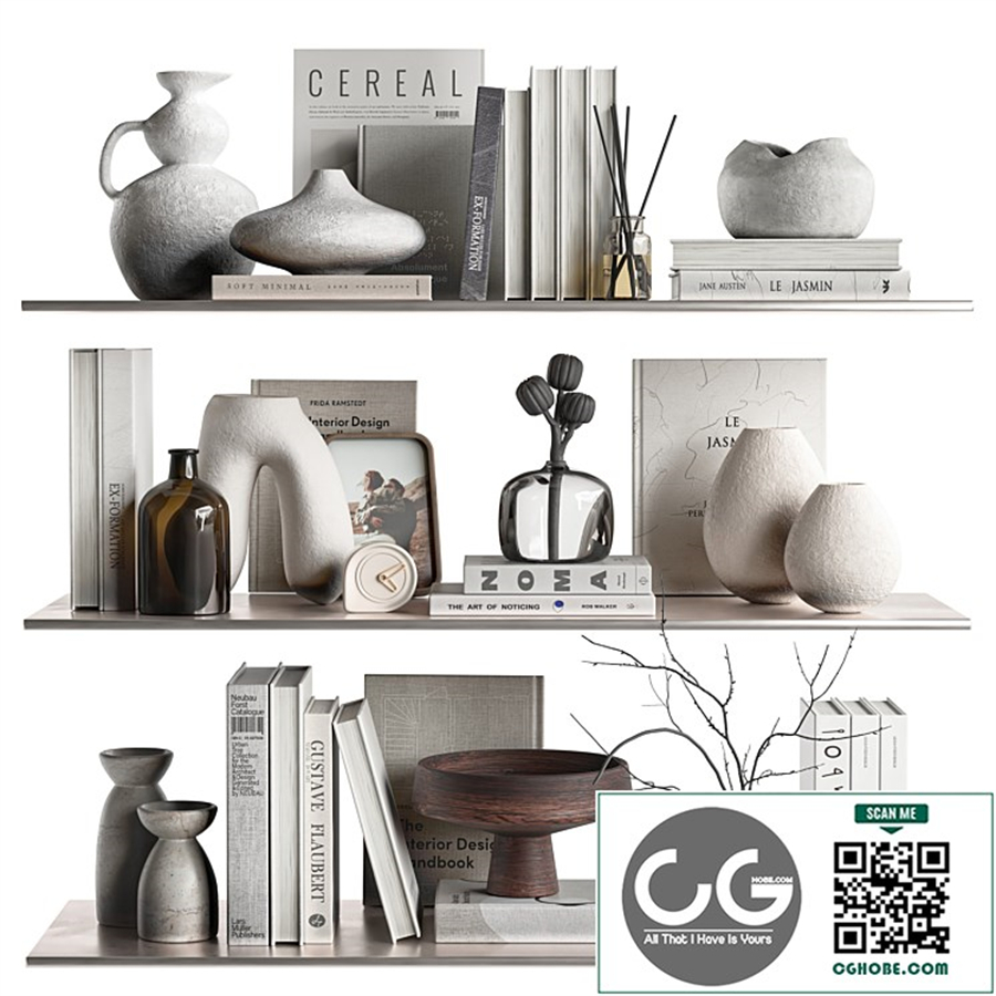 Decorative Set-086 Shelf Accessories