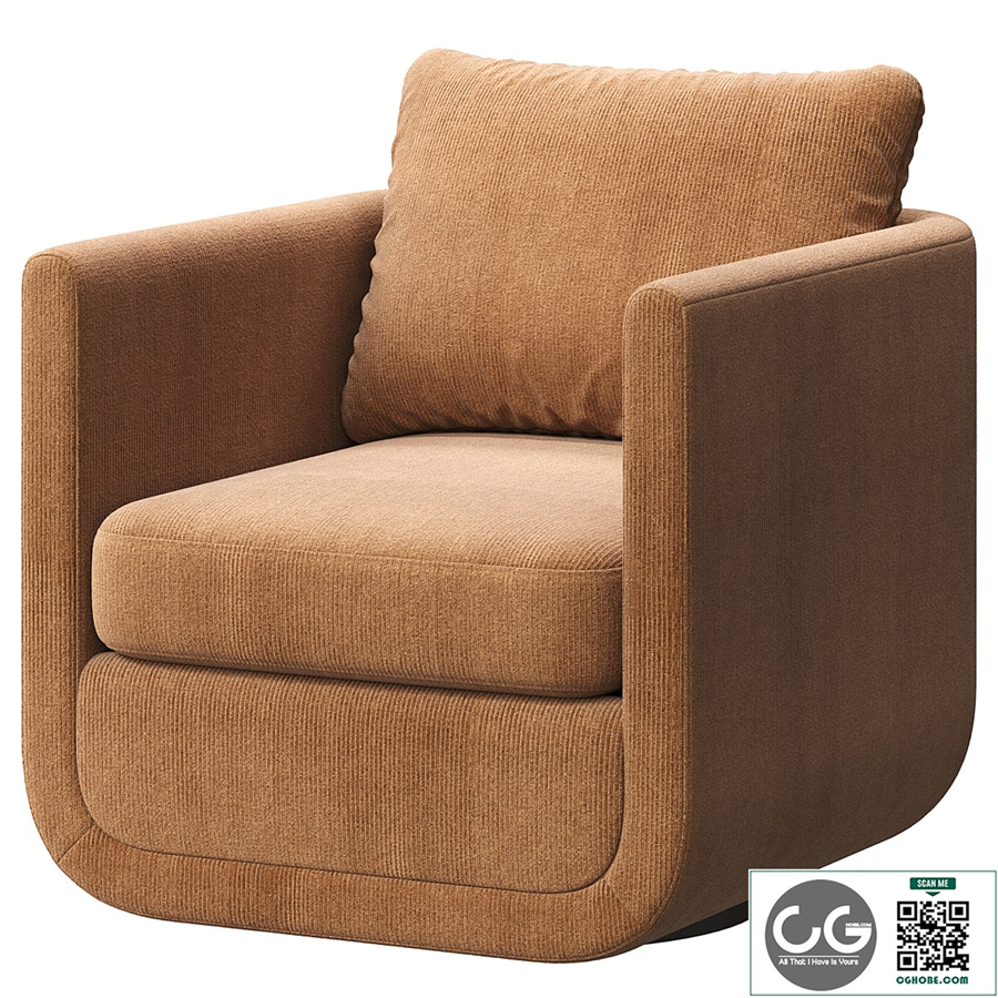 Uttermost / Abound Swivel Chair
