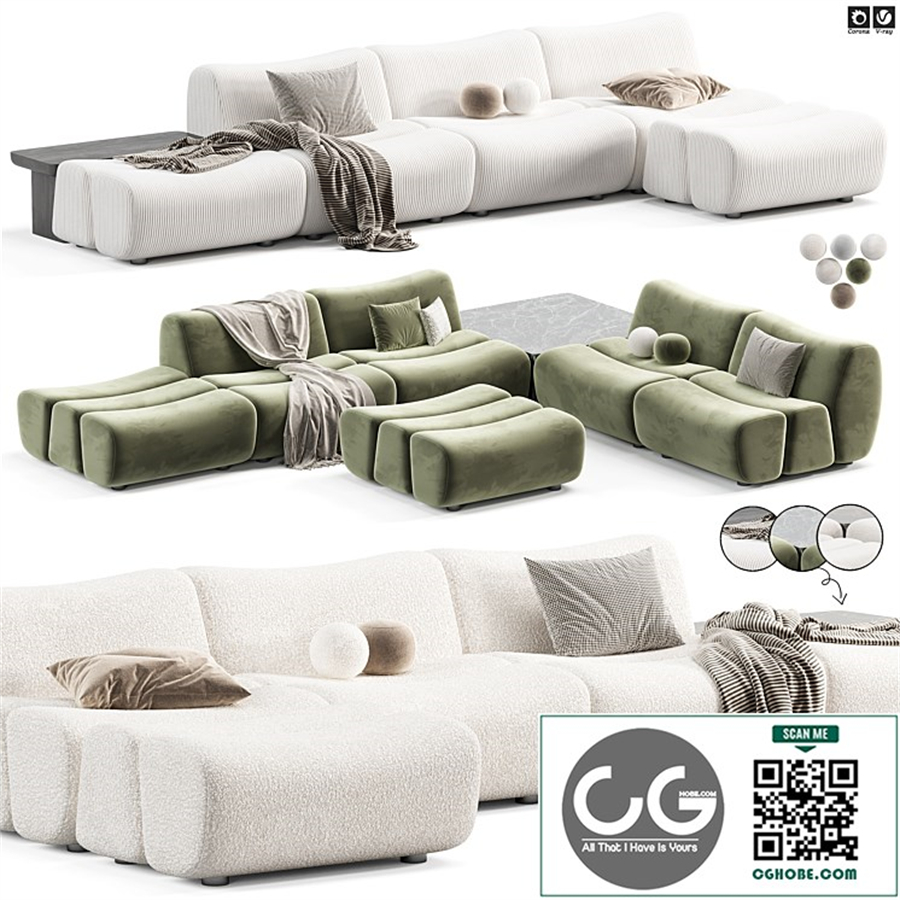 Poliform Ernest Modular Sofa