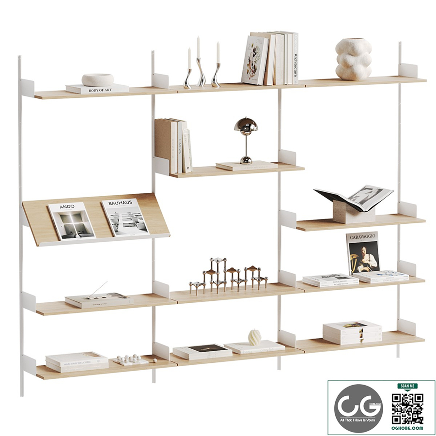 Display Shelf By New Works With Decor
