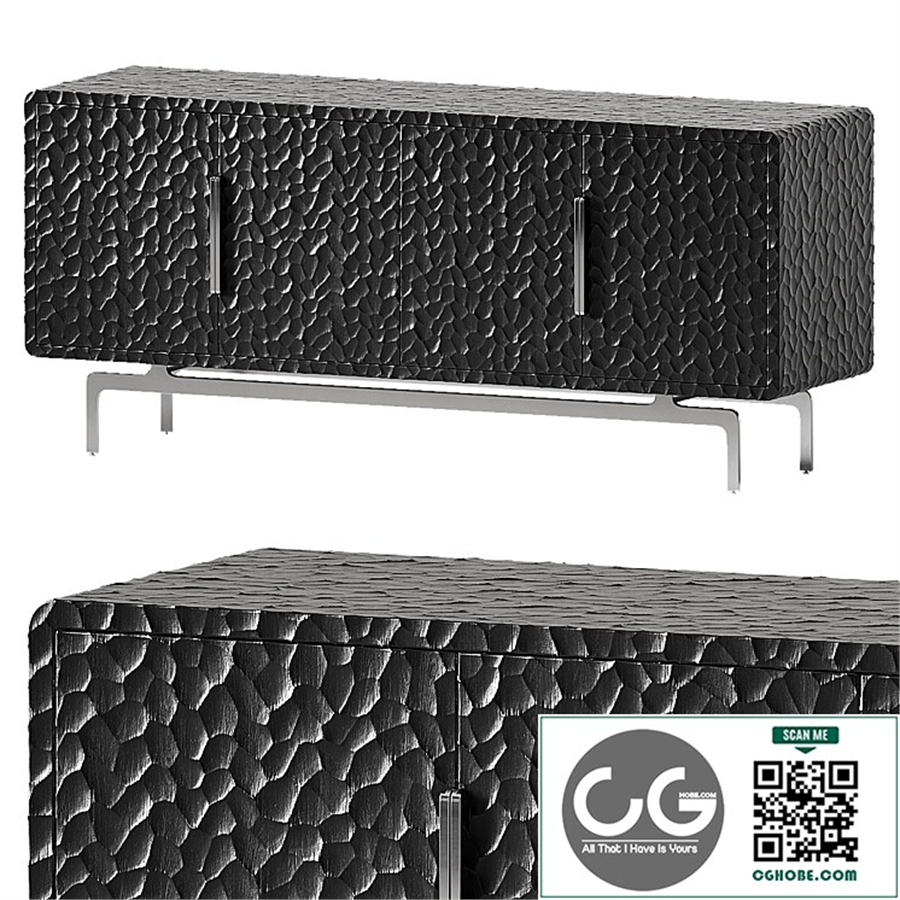CB2 Carved Credenza