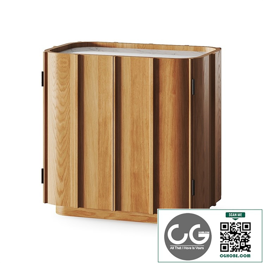 CB2 Robbie Bedside Table