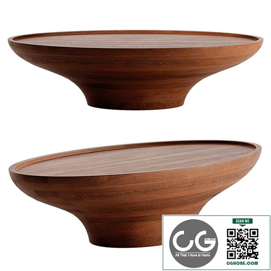 CB2 - Emira Oak Wood Coffee Table