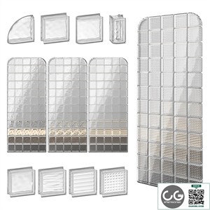 Glass Block Wall 23
