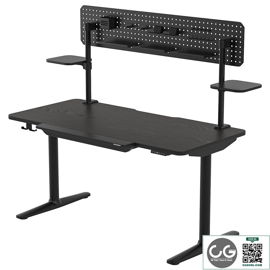 Cougar e-odyssey height adjustable computer desk