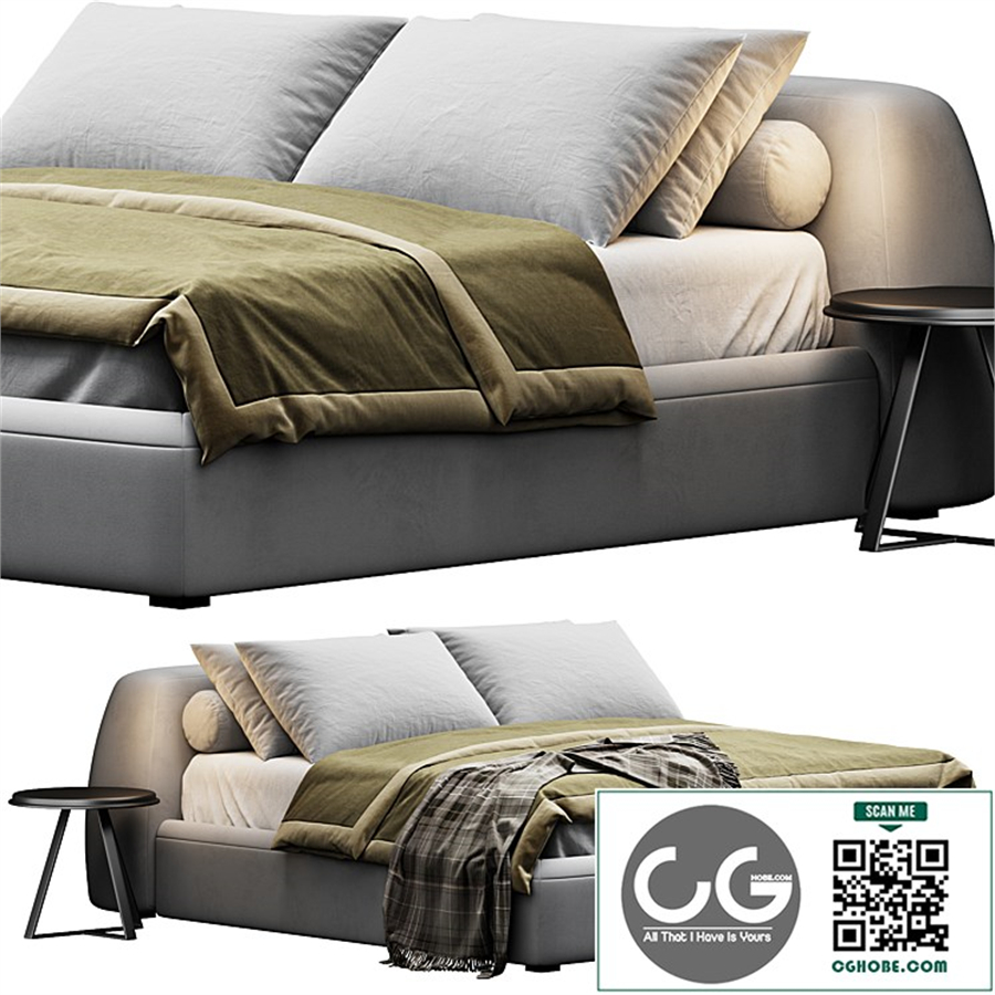 Siena bed by Como