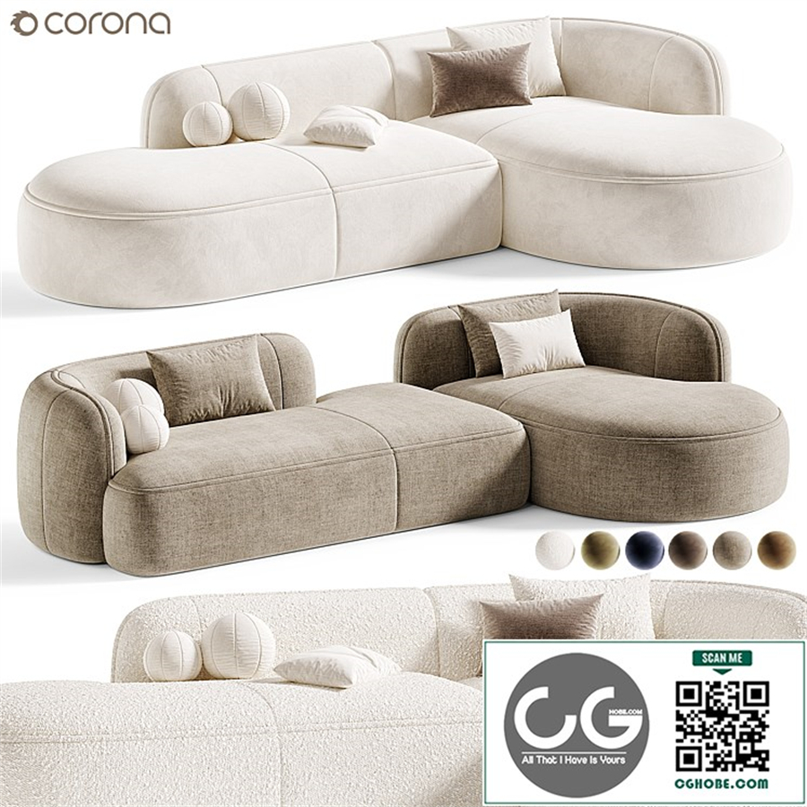 Royalty 2.0 Sofa By Luzaro