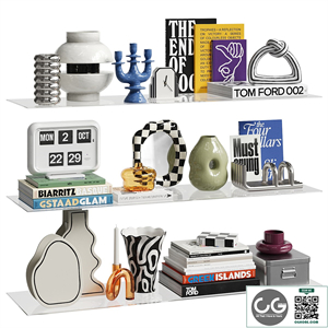 Decorative set 012 NeoMemphis