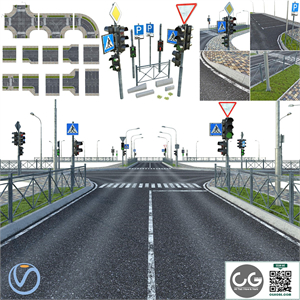 Sections of road
