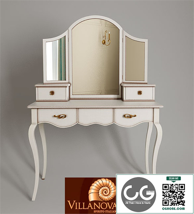 Dressing table VillaNova. Capri Collection