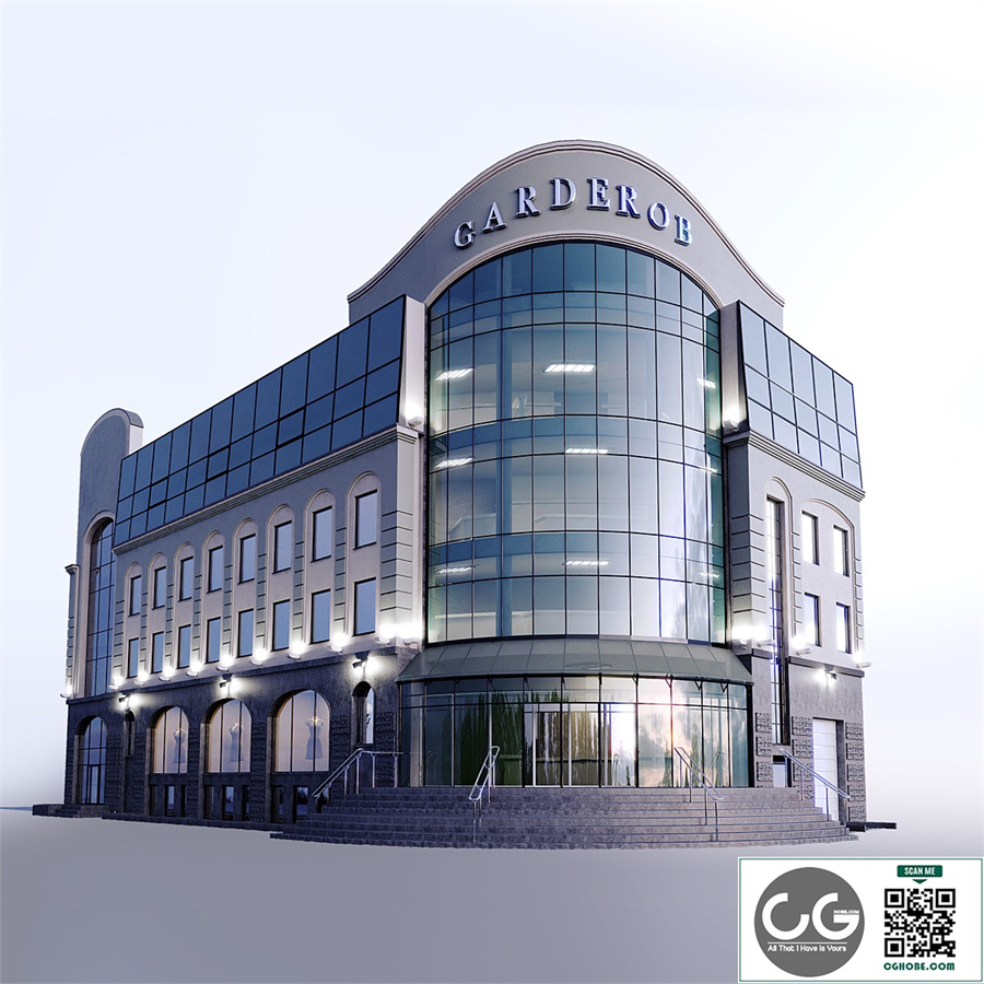 Building Facade Garderob