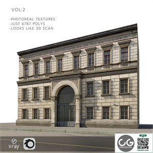 Fotorealny facade for bekgraund vol: 2