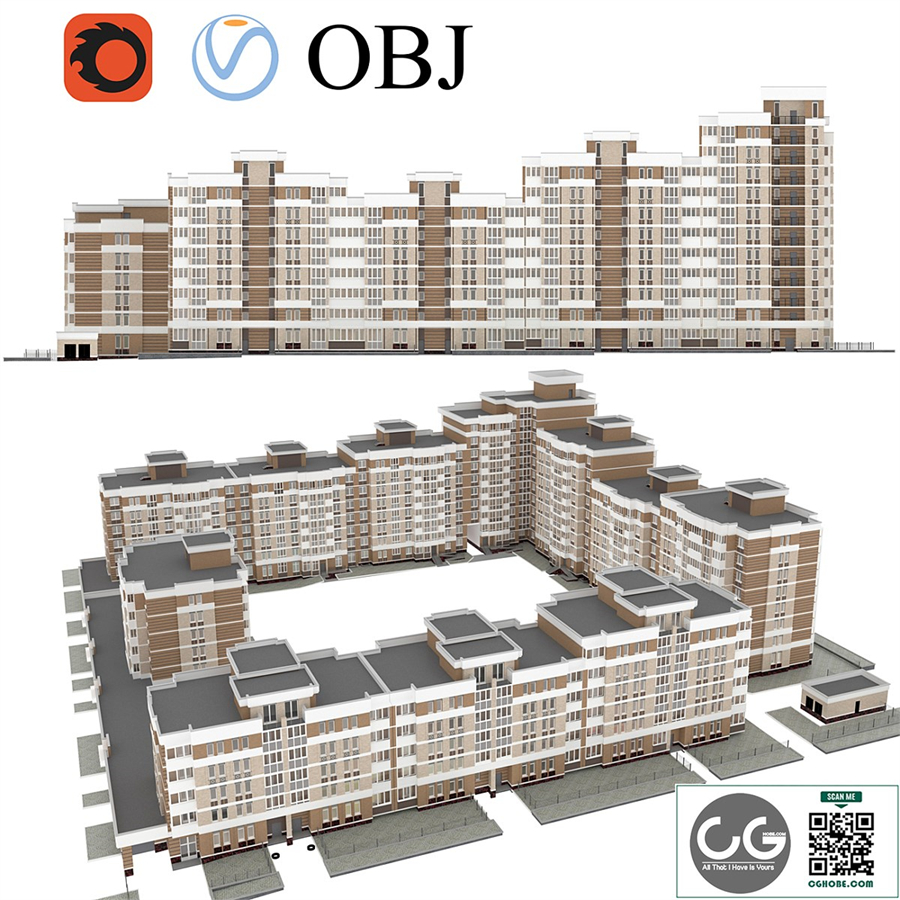 Quarterly building - apartment building