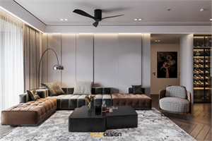 Free 3D Apartment Interior Model Download by Minh Thuy