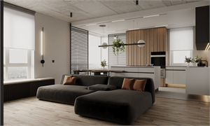  Free 3D Apartment Interior Model Download by Quoc Quyen