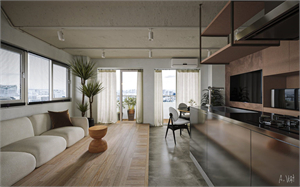 Free 3D Apartment Interior Model Download by Anh Viet Tran