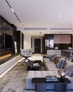 Free 3D Apartment Interior Model Download by DH Trong