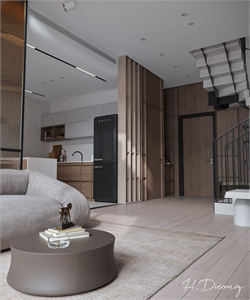  3D Apartment Interior Model Download By Hoang Duong