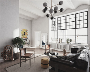 Download Free 3D Apartment Interior Model by Chau Hung