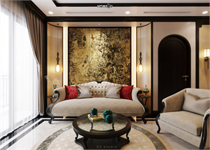 3D Indochine Apartment Interior Model Download By Duong Bui