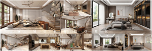 Download Free 3D Apartment Interior Model by Minh Duong