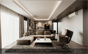 Download Free 3D Apartment Interior Model by Nguyen Trang