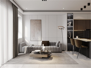 Download Free 3D Apartment Interior Model By Bui Khong Bay