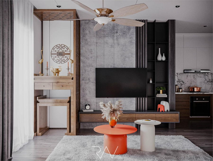 Download Free 3D Apartment Interior Model By Nguyen Thanh Xuan