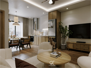 Download Free 3D Apartment Interior Model By Tuan Anh Doan