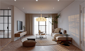  Download Free 3D Apartment Interior Model By Nguyen Quynh Anh