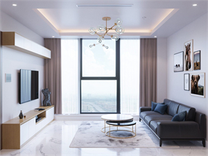 Download Free 3D Apartment Interior Model By Kim Nhat Linh
