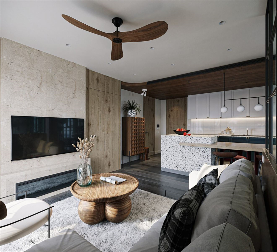  Download Free 3D Apartment Interior Model By Nguyen The Dinh