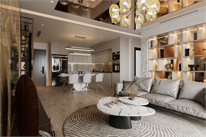Download Free 3D Apartment Interior Model By Phan Thanh Duong