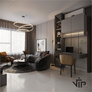  Download Free 3D Apartment Interior Model By Vi Phong