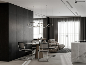 Download Free 3D Apartment Interior Model By Trung Hau Tran