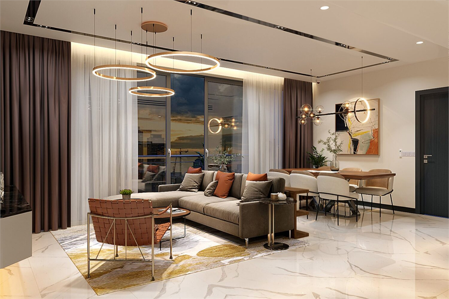 Download Free 3D Apartment Interior Model By Vang Tran