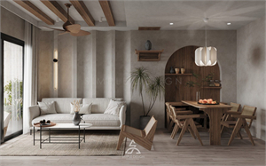Download Free 3D Apartment Interior Model By Minh Tu