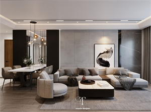 Download Free 3D Apartment Interior Model By Nguyen Canh Tuan