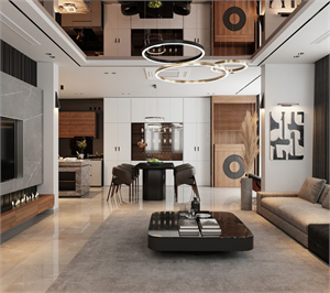  Download Free 3D Apartment Interior Model By NV Khiem