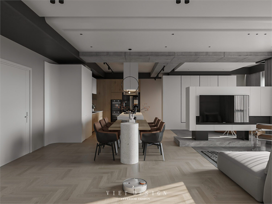 Download Free 3D Apartment Interior Model By Quoc Quyen