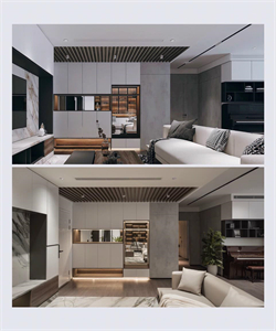 Download Free 3D Apartment Interior Model By Luong Thuy