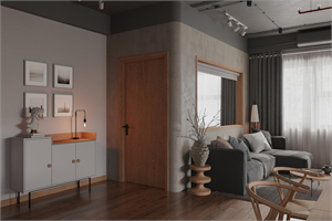 Download Free 3D Apartment Interior Model By Cao Ngoc Cuong