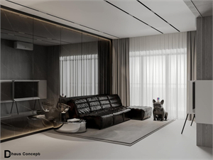 Download Free 3D Apartment Interior Model By Trung Hau Tran