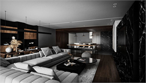 3D Interior Apartment 123 Scene File 3dsmax By DenNguyen