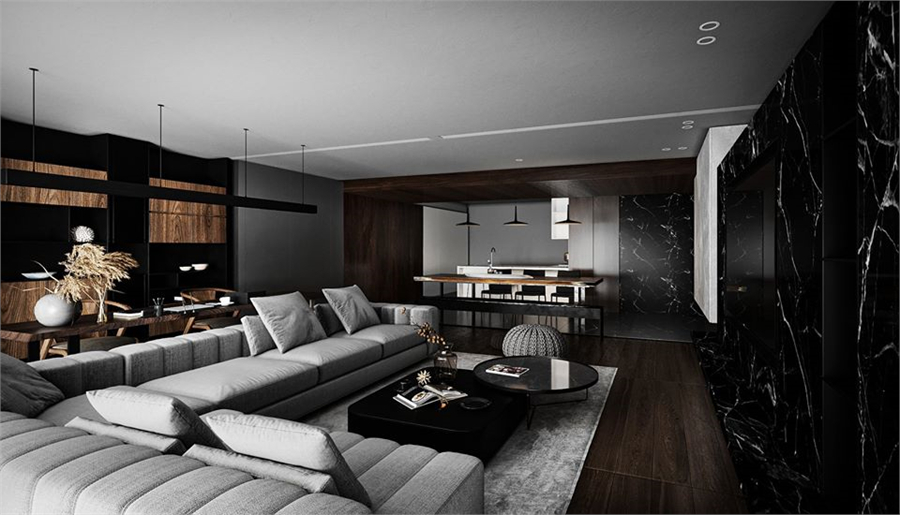 3D Interior Apartment 123 Scene File 3dsmax By DenNguyen