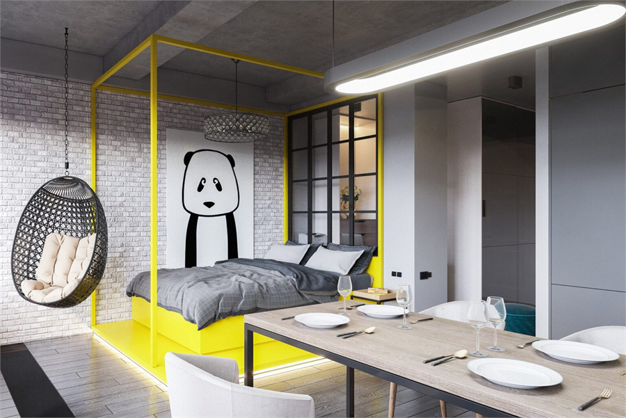 3D Interior Apartment 124 Scene File 3dsmax By N2D Design