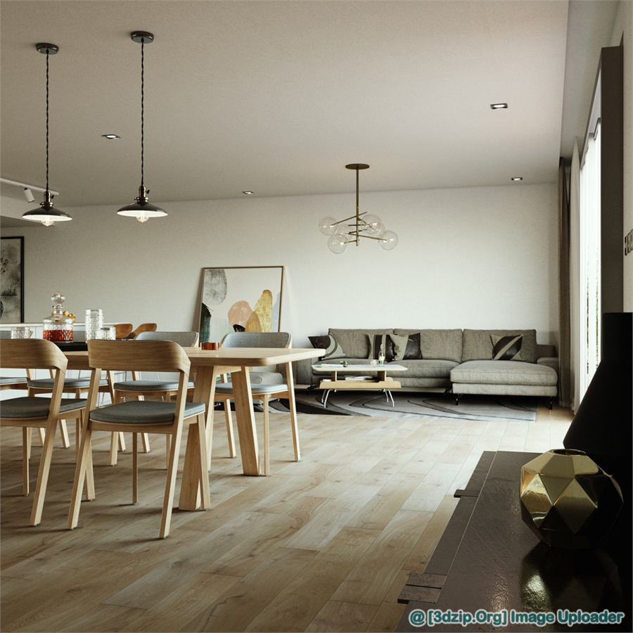 3D Interior Apartment 13 Scenes File 3dsmax Free Download