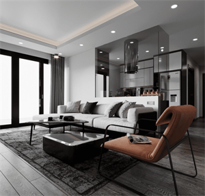 3D Interior Apartment 140 Scene File 3dsmax By NguyenDucThuan