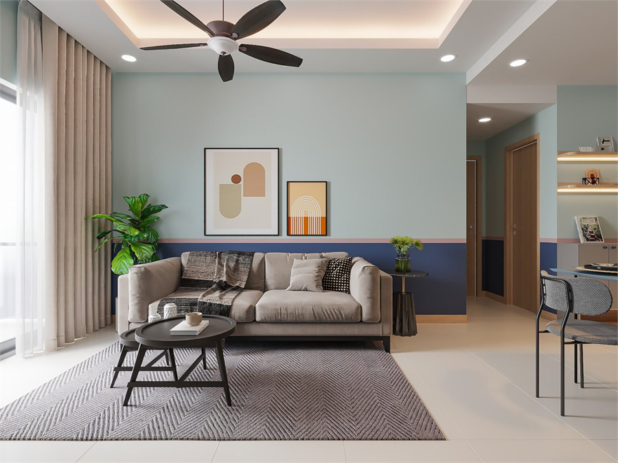 3D Interior Apartment 143 Scene File 3dsmax By HuynhNgocHieu